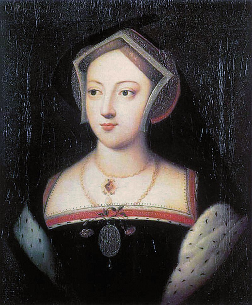 Mary Boleyn - dans le style de Holbein - Hever Castle dans le Kent.